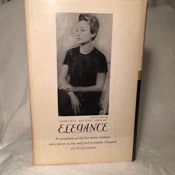 "Elegance" by  Dariaux, SIGNED 1st Ed. + BONUS - Picture 5 of 9